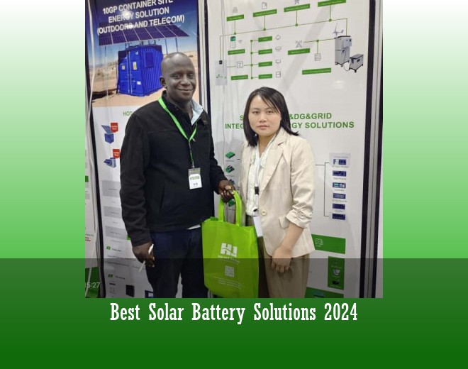 Best Solar Battery Solutions 2024